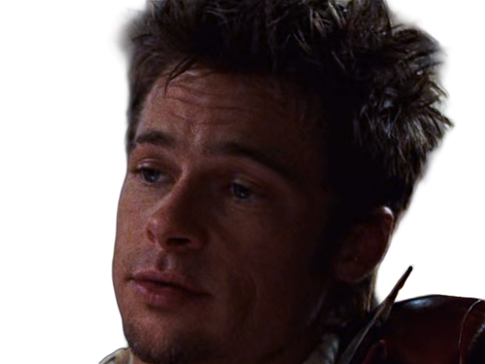 tyler durden fightclub film 1999 americain thriller brad pitt homme acteur cheveuxblonds yeuxbleus trentenaire trentaine