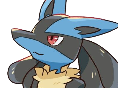 lucario pokemon pkm jeu anime type combat acier 4g sinnoh aura emanation