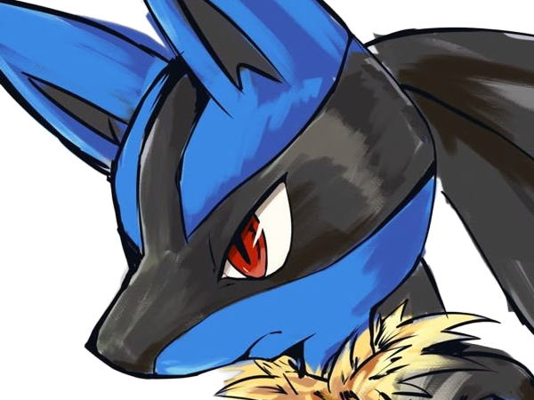 lucario pokemon pkm jeu anime type combat acier 4g sinnoh aura emanation