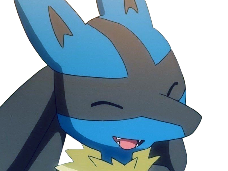 lucario pokemon pkm jeu anime type combat acier 4g sinnoh aura emanation