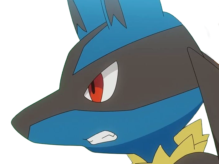 lucario pokemon pkm jeu anime type combat acier 4g sinnoh aura emanation