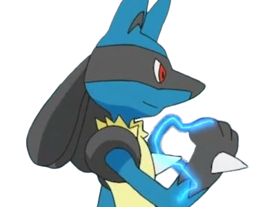 lucario pokemon pkm jeu anime type combat acier 4g sinnoh aura emanation