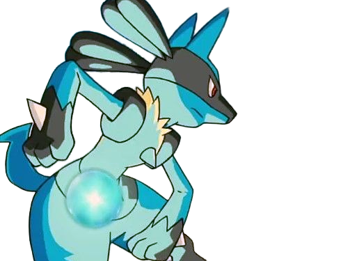 lucario pokemon pkm jeu anime type combat acier 4g sinnoh aura emanation