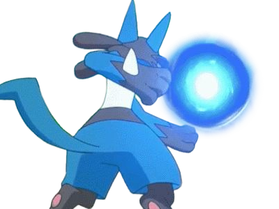 lucario pokemon pkm jeu anime type combat acier 4g sinnoh aura emanation