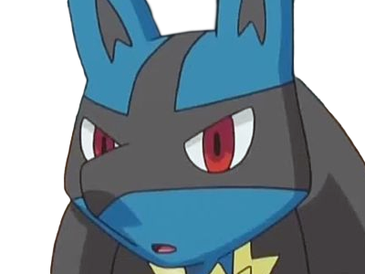 lucario pokemon pkm jeu anime type combat acier 4g sinnoh aura emanation