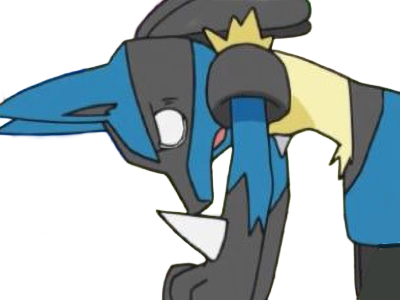 lucario pokemon pkm jeu anime type combat acier 4g sinnoh aura emanation