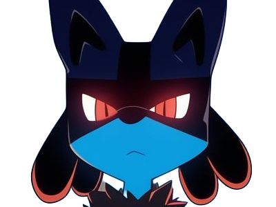 lucario pokemon pkm jeu anime type combat acier 4g sinnoh aura emanation