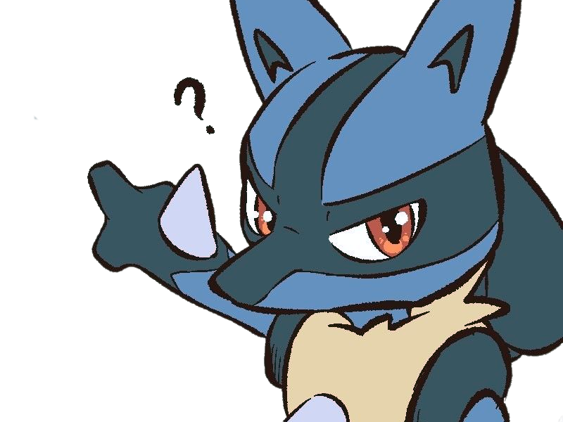 lucario pokemon pkm jeu anime type combat acier 4g sinnoh aura emanation