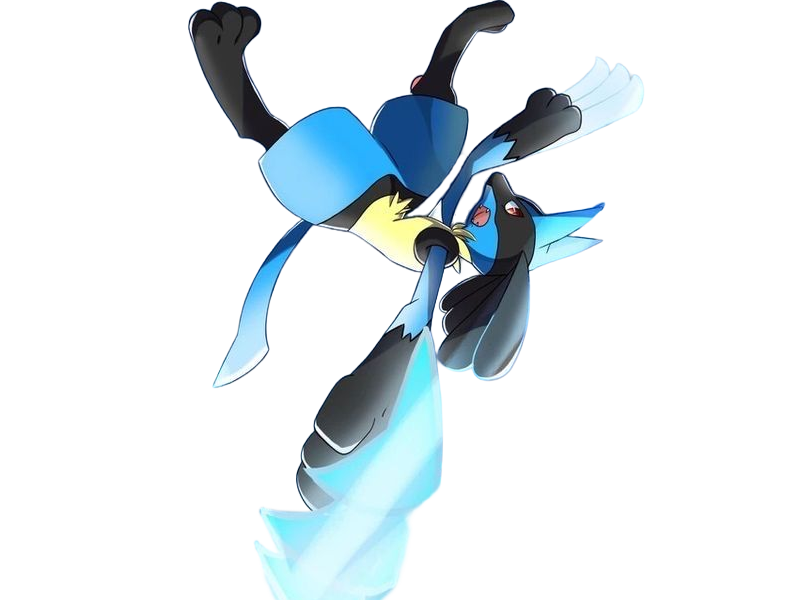 lucario pokemon pkm jeu anime type combat acier 4g sinnoh aura emanation