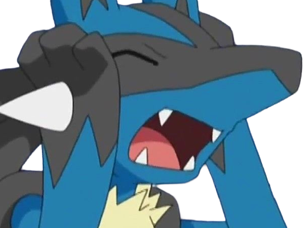 lucario pokemon pkm jeu anime type combat acier 4g sinnoh aura emanation