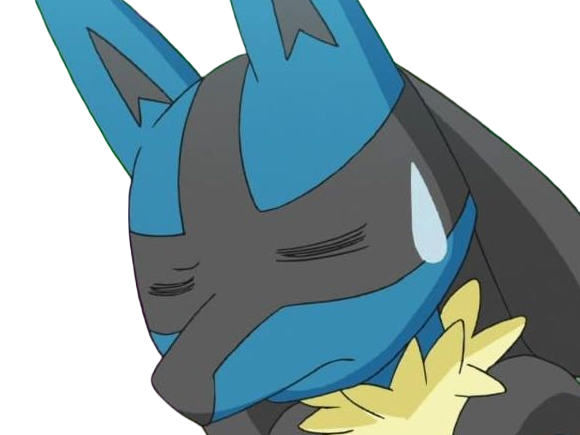 lucario pokemon pkm jeu anime type combat acier 4g sinnoh aura emanation