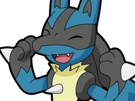 lucario pokemon pkm jeu anime type combat acier 4g sinnoh aura emanation