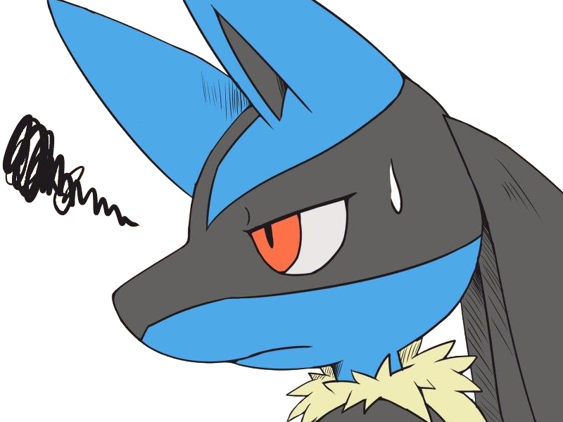 lucario pokemon pkm jeu anime type combat acier 4g sinnoh aura emanation