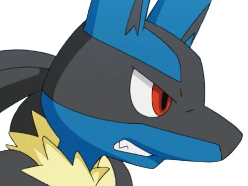 lucario pokemon pkm jeu anime type combat acier 4g sinnoh aura emanation