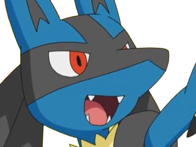 lucario pokemon pkm jeu anime type combat acier 4g sinnoh aura emanation