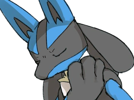 lucario pokemon pkm jeu anime type combat acier 4g sinnoh aura emanation