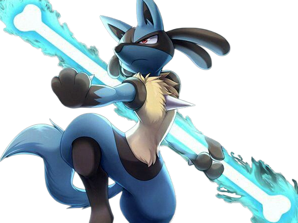 lucario pokemon pkm jeu anime type combat acier 4g sinnoh aura emanation