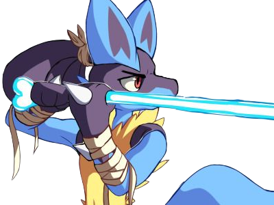 lucario pokemon pkm jeu anime type combat acier 4g sinnoh aura emanation