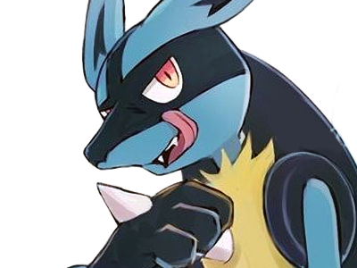 lucario pokemon pkm jeu anime type combat acier 4g sinnoh aura emanation