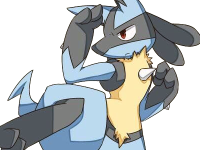 lucario pokemon pkm jeu anime type combat acier 4g sinnoh aura emanation
