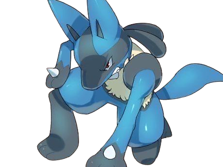 lucario pokemon pkm jeu anime type combat acier 4g sinnoh aura emanation