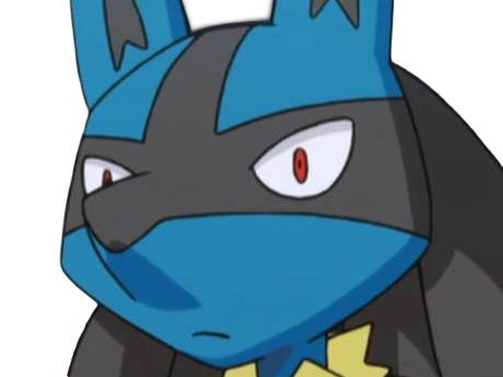 lucario pokemon pkm jeu anime type combat acier 4g sinnoh aura emanation