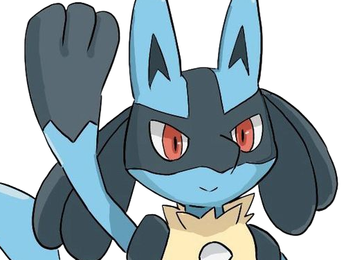 lucario pokemon pkm jeu anime type combat acier 4g sinnoh aura emanation