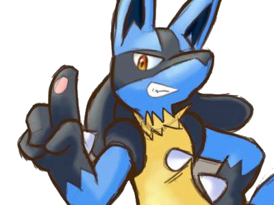lucario pokemon pkm jeu anime type combat acier 4g sinnoh aura emanation