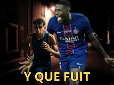 lamine yamal nuno mendes ruelle rue sombre film dhorreur peur y que fuit fuite senfuit