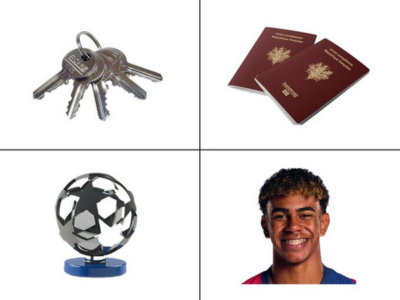 poche pocket nuno mendes cles clefs passeport trophee homme du match lamine yamal