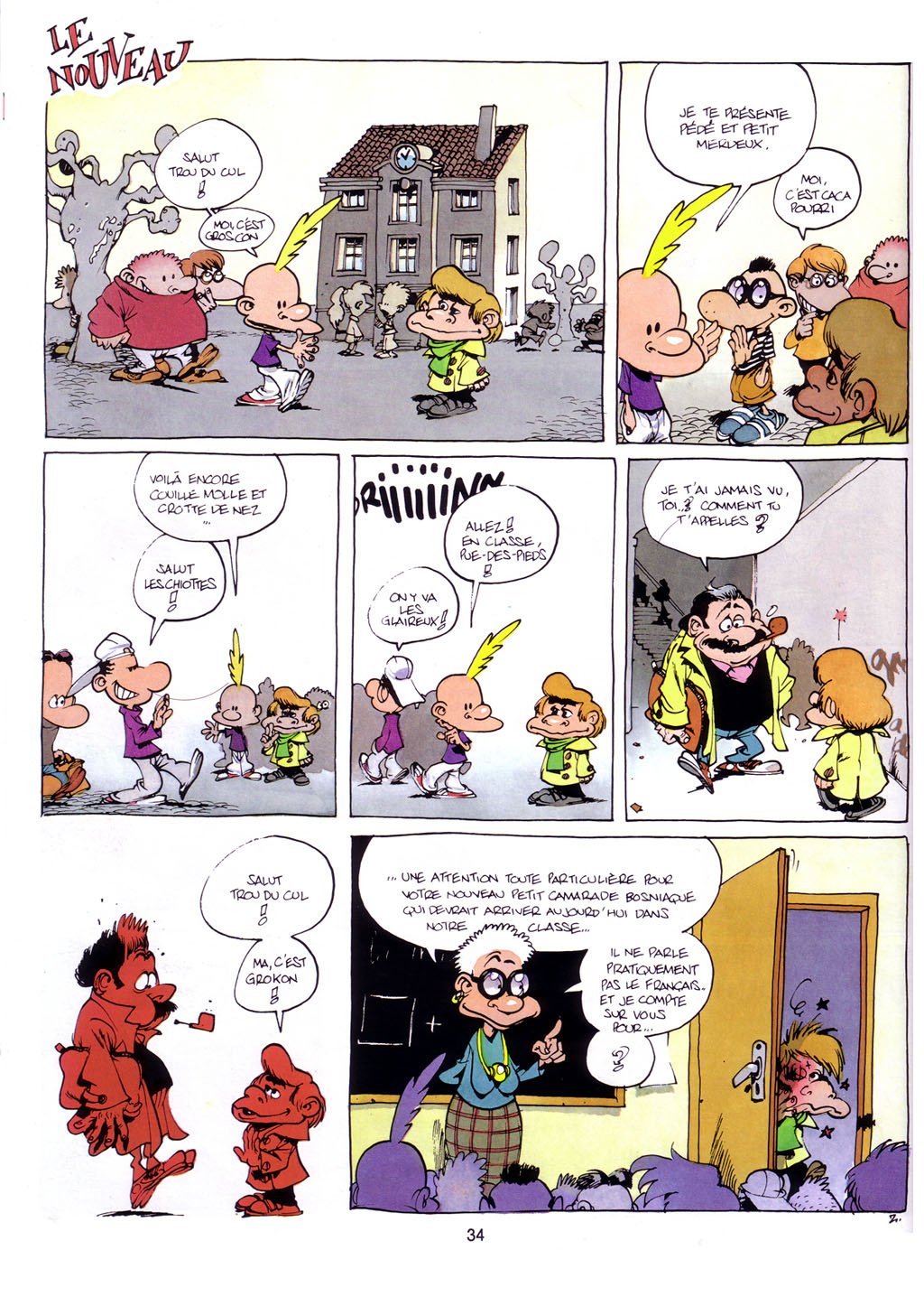 bd bede titeuf enfant bosniaque francais langue glissade 00000