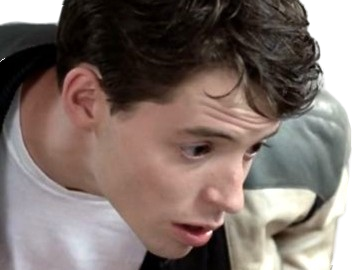 ferris bueller folle journee matthew broderick jeune homme brun acteur vingtaine