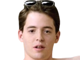 ferris bueller folle journee matthew broderick jeune homme brun acteur vingtaine