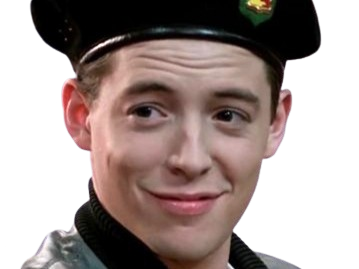 ferris bueller folle journee matthew broderick jeune homme brun acteur vingtaine