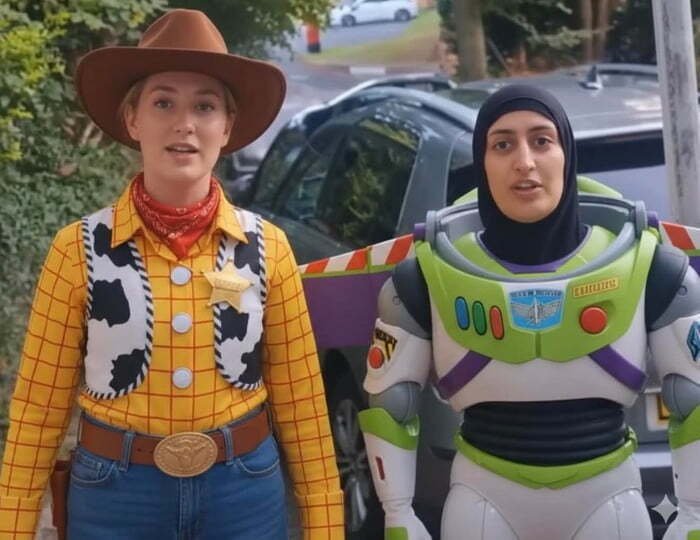 police uk toy story