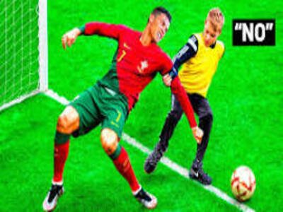 miniature youtube aguicheur aguicheuse putaclic no non cristiano ronaldo enfant humilie humiliation foot football