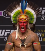 pereira-ufc-chama-mma-alex-bresilien-combattant-cri-azteque-chapeau