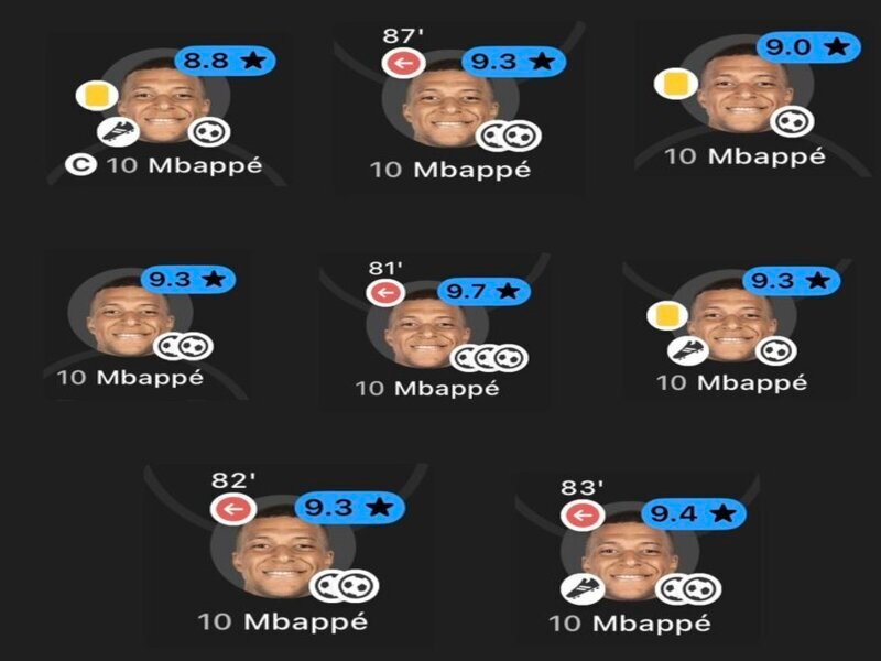 kylian mbappe masterclass bonne performance top match homme du