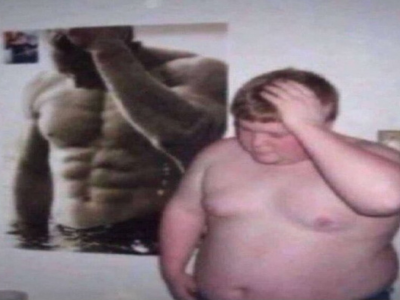 fantasme vs realite claque mur reel reelle muscle chad celestin moche alpha gros puceau