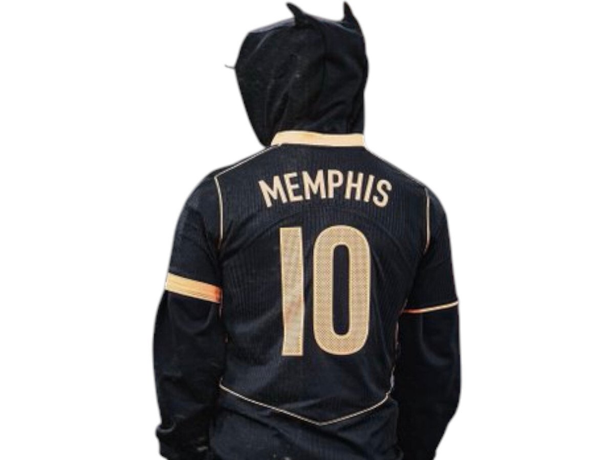 memphis depay corinthians maillot third lunettes de soleil capuche style