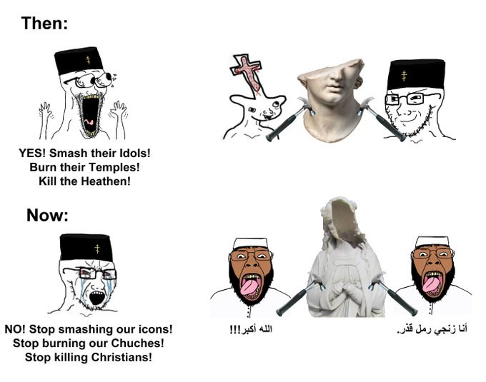 catho muz mus paien hypocrisie temples