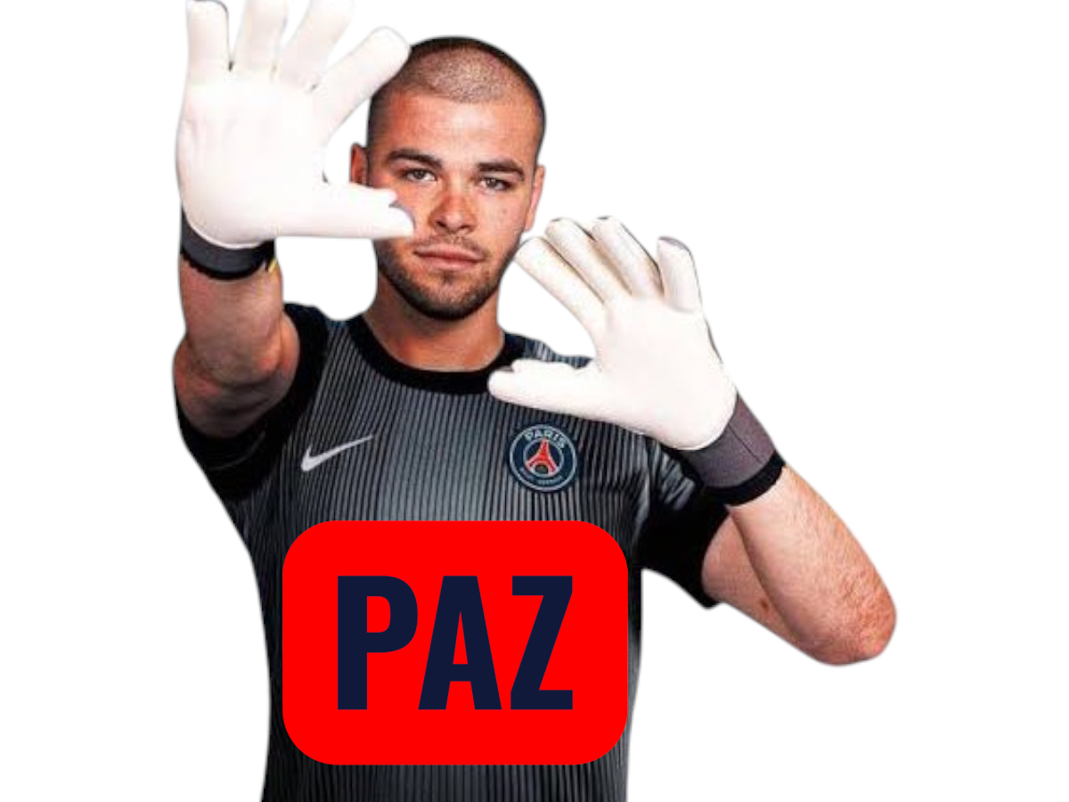 lucas chevalier paz paix sur toi qlf paris saint germain psg