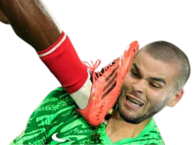 lucas chevalier gianluigi gigio donnarumma wilfried singo crampon tete balafre blessure blesse aie ouch outch