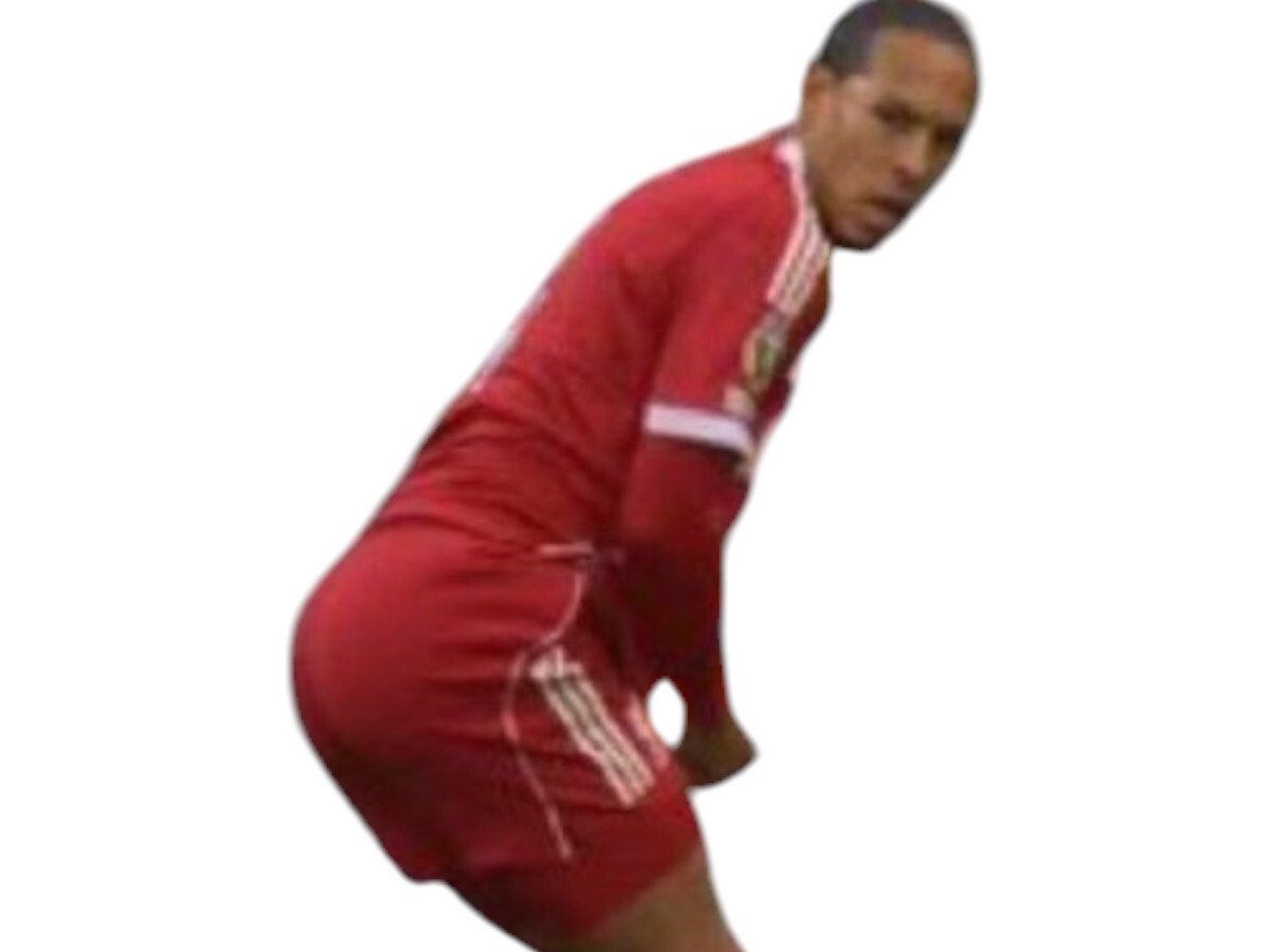 virgil van dijk liverpool recul-frein recul frein recule reculoir defense defenseur surcote twerk fesse fesses