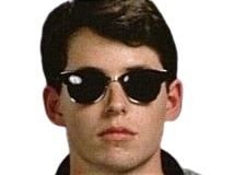 ferris bueller folle journee matthew broderick jeune homme brun acteur vingtaine