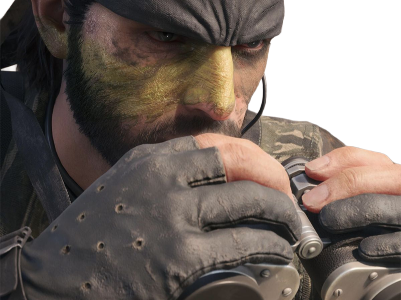 naked snake big boss jack metal gear solid mgs 3 delta jeu homme yeuxbleus cheveuxbruns