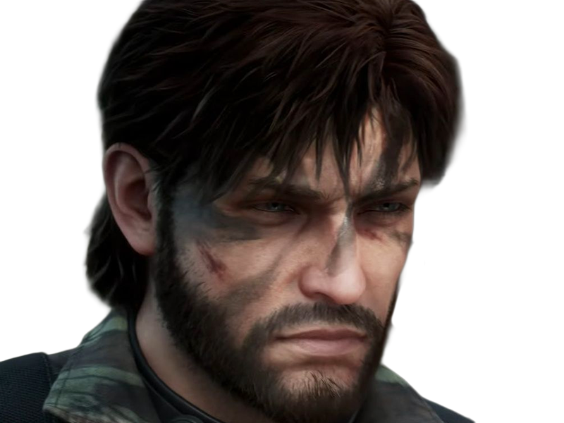 naked snake big boss jack metal gear solid mgs 3 delta jeu homme yeuxbleus cheveuxbruns