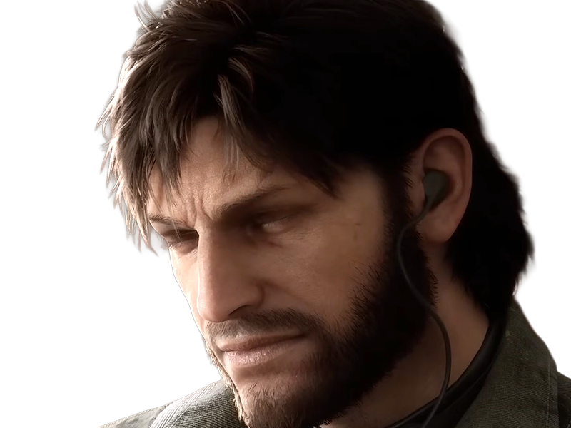naked snake big boss jack metal gear solid mgs 3 delta jeu homme yeuxbleus cheveuxbruns