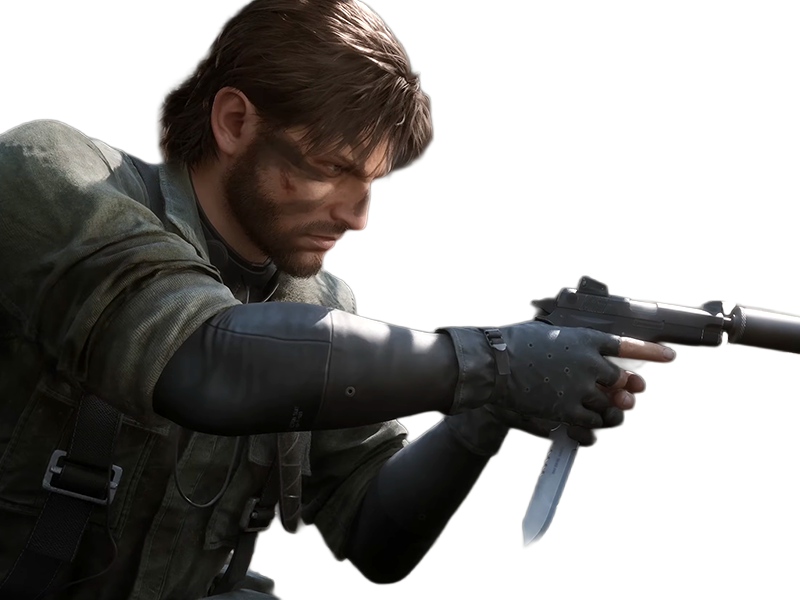 naked snake big boss jack metal gear solid mgs 3 delta jeu homme yeuxbleus cheveuxbruns