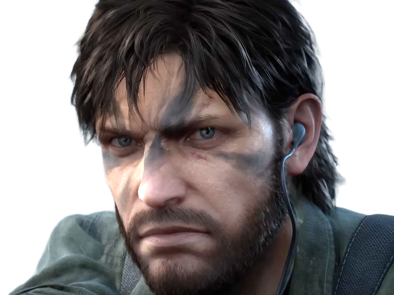 Sticker naked snake big boss jack metal gear solid mgs 3 delta jeu homme yeuxbleus cheveuxbruns par Dark-63